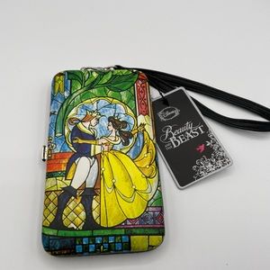 Loungefly Beauty and the Beast Small Wallet - New